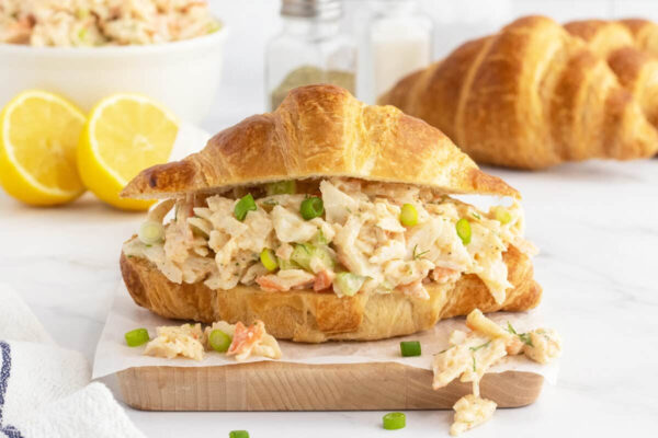 Tangy Crab Salad Sandwiches