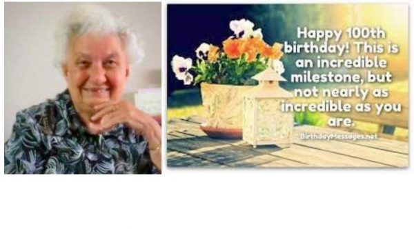 Happy 100th Birthday Esmie Herft