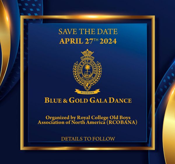Save the Date Blue & Gold Gala Dance April 27th, 2024 (Details to follow)