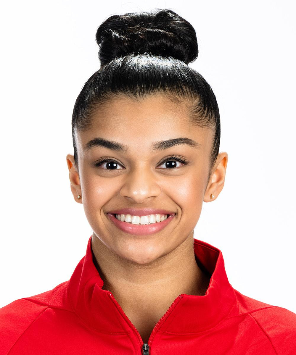 Tiana Sumanasekera (17) of Pleasanton, California Gymnast Champion for 2028 Olympics in Los Angeles