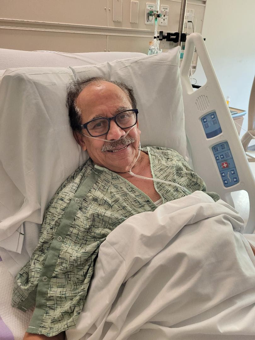 Jayam Rutnam Hospitalized with Pneumonia in Los Angeles Good News is, his condition is improving! (Thanks Dr. Lakshman Makandura for insisting on calling 911)