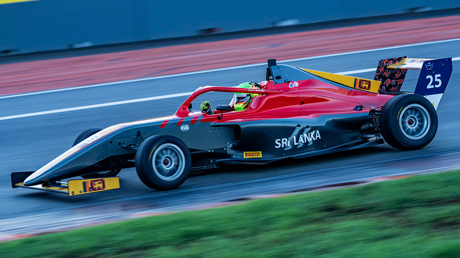 Yevan David set to become first Sri Lankan driver in Formula 3