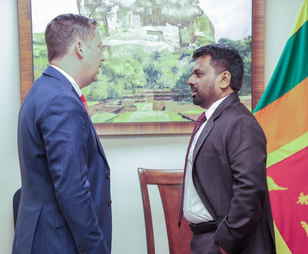 President AKD meets President Donald Trump’s Special Envoy for South and Central Asia 