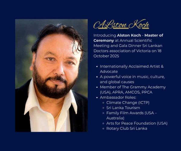 Master of Ceremony: SLDAV Gala Dinner 2025