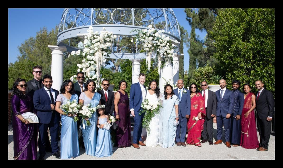 Beautiful Naomie Ranatunge and Mark Morrison Wedding at the Four Seasons in Westlake Village, Ca. Daughter of Dr Bandula and Shyama Ranatunge of Lancaster, Ca. (Photos by Moran Moran)