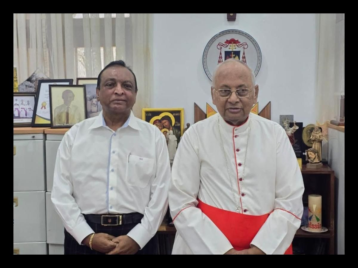 USA Sri Lanka Businessman Sunil de Silva had an audience with His Eminence Cardinal Malcolm Ranjith in Colombo, recently
