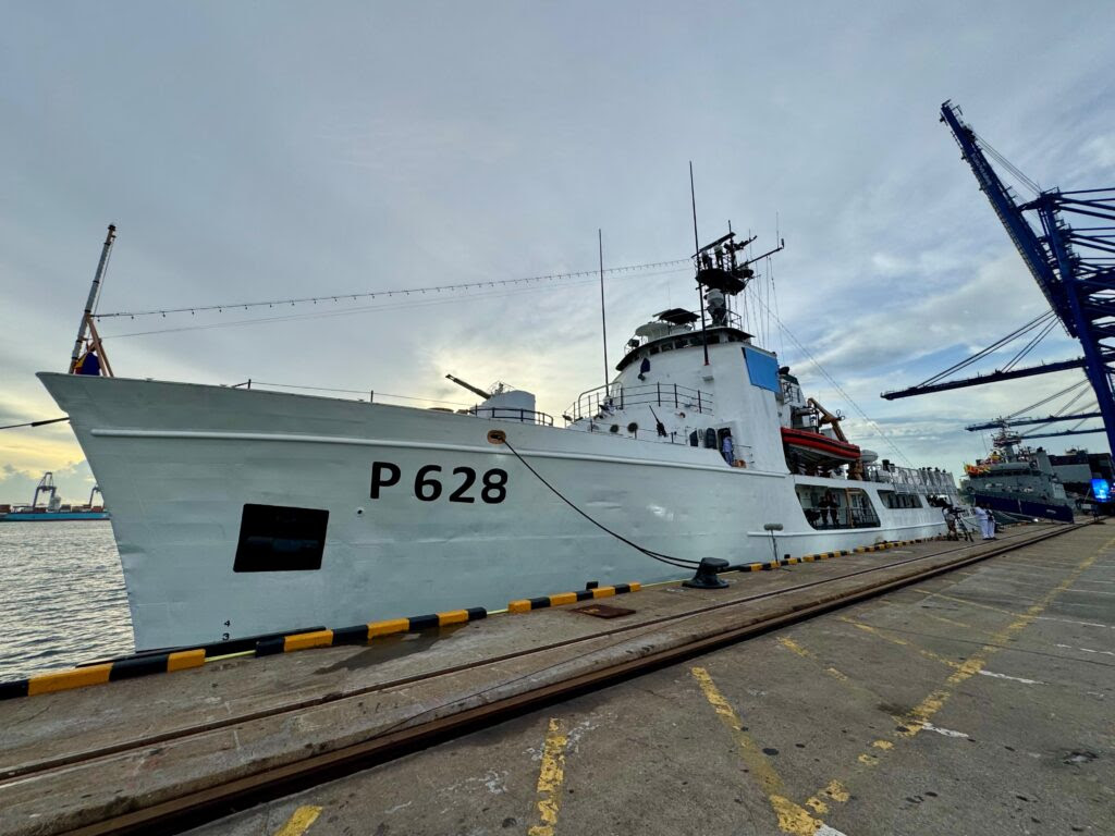 United States and Sri Lanka Celebrate Commissioning of SLNS Samudravijaya Following Historic Voyage from Baltimore